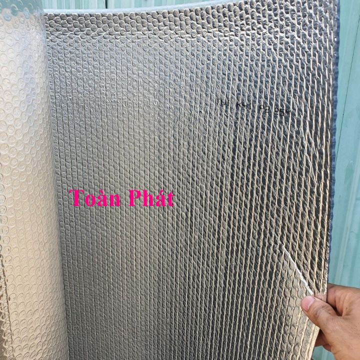 ( Khổ cao 1.5m x Dài 25m) Cuộn xốp bạc túi khí cách nhiệt chống nóng ...
