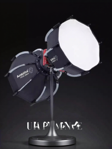 AMBITFUL | Softbox for Fast Mounting and Mini Quick Release Octagonal Grid Light Diffuser Compatible with Stander Q100/120 Quantum Series EL Mount