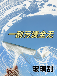 One Swipe Clean Glass Cleaner Bathroom Tool Mirror Brush Household Essential Quick Effective Glass Cleaning Tool