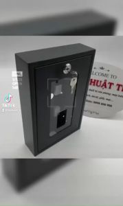 Hộp bảo vệ máy chấm công nhận dạng khuôn mặt mẫu chữ nhật