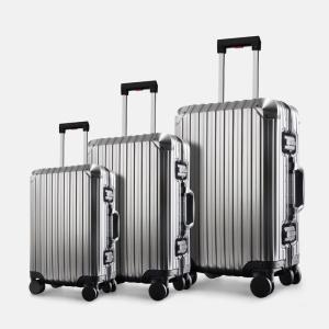 German Full Magnalium Luggage Universal Wheel Suitcase Metal Trolley Case Check-in Suitcase