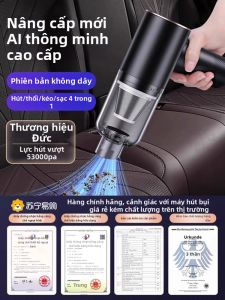 Dụng Cụ Hút Bụi Cầm Tay Eurobird 2025 Có Sức Hút Mạnh Mẽ Dùng Cho Ô Tô Nhà Cửa Ghế Sofa Thảm Động Cơ Mạnh Cầm Tay Không Dây