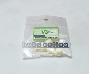 Air Conditioniner Compound  Manifold Gauges Charging Hose Gasket (6pcs. per Pack )White Soft  Rubber