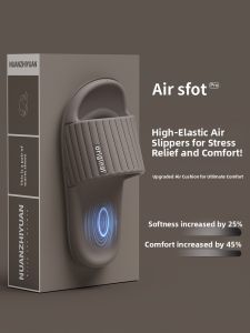 MONLEYTA | Non-Slip Bath Slippers For Men Indoor Home Use Soft Bottom Silent Summer Slippers Comfortable Foot Feeling EVA Material