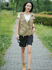 Áo Vest Đa Chức Năng Thường Ngày Mùa Xuân Hè Thu Đông Cho Nam Nữ Nhiều Túi Áo Vest Đi Câu Cá Leo Núi Làm Việc Bằng Vải Nylon