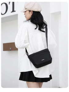 Oxford Cloth Crossbody Bag Womens Casual Fashion Waterproof Nylon Single Shoulder Travel Bag Mom Canvas Bag Fresh Sweet Style