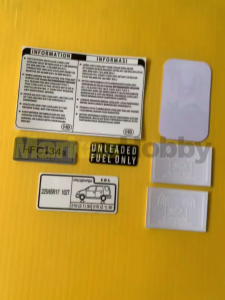 Stiker Honda CRV Gen 3 Warning Set