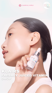 KLAIRS Freshly Juiced Vitamin Drop 35ml [Benefit for Brightening Dark Spot Antioxidant Protection Collagen Production Improves Skin Texture Reduces Redness Minimizes Pores. Suitable for Sensitive Skin Irritated skin Oily]