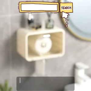 Ready Stock Punch Free Transparent Tissue Storage Box Tissue Roll Face Towel Toilet Paper Removable Bearing Holder Dust Water Proof Container Drawer Household Washroom Bathroom Hotel Bekas Kotak Tisu Tuala Muka Gantung Tandas Rumah Kalis Air Habuk