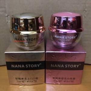 Kem dưỡng trắng da tái tạo da Nana story excellent taiwan kem ngọc trai - HX2028