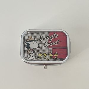 กล่องเก็บของ Snoopy กล่องเครื่องประดับ กล่องยา กล่องขนม กล่องกระจก แยกส่วน กระเป๋าพกพา กล่องเก็บของสำหรับบ้าน