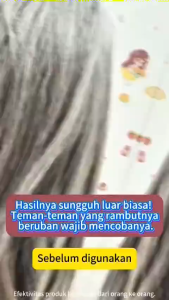 FIFTH LOVE Shampo Penghitam Rambut Uban Menjadi Hitam/Brown Permanen Sampo Penghilang Uban Shampoo Uban Menjadi hitam