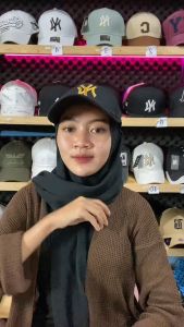 TOPI BASEBALL NY IMPORT PREMIUM QUALITY CASUAL SPORTY DISTRO STYLE BUILD UP TOPI KOREA MURAH