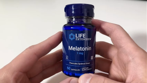 Life Extension Melatonin 1 mg Dietary Supplement 60 Capsules Supports Restful Sleep Easily Adjustable Dosing Made in USA