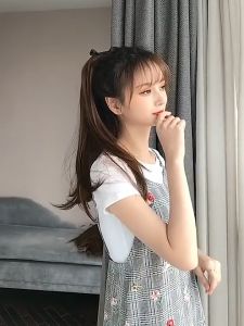 Hair Clip Ponytail Tali Lurus Natural 45cm/55cm