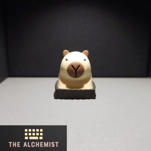 [SG LOCAL STOCK] CAPYBARA DAZING OFF 😶‍🌫️ | Detailed keycap |Keycap for Mechanical Keyboard Customized Resin Hand-made Keycap