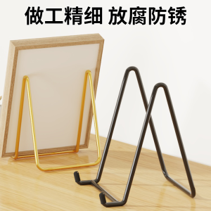 ชั้นวางรูปแบบพื้นแบบสร้างสรรค์ ชั้นวางรูปแบบหนังสือ เครื่องประดับตกแต่งแบบโลหะ ไม่มีภาพกรอบรูป