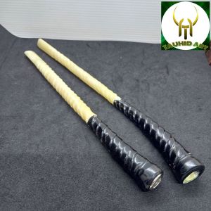 once pipa tulang kerbau kombinasi tanduk kerbau hitam motif ulir Fs115