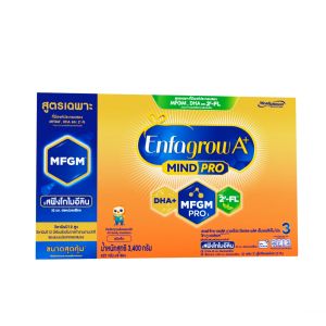 [สินค้าขายดี] นมผง เอนฟาโกร เอพลัส มายด์โปร สูตร3 ชนิดจืด (3400 กรัม) x2 กล่อง Enfagrow A+ MindPro Stage3 Plain (3400 g) x2 packs *แพ็คเกจอยู่ระหว่างการเปลี่ยนแปลง