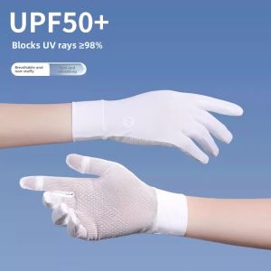 Sun Protection Breathable Thin Fingerless Gloves