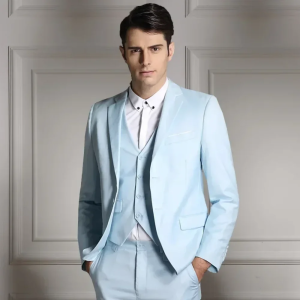 Men Suits Jacket Vest Pant Man Clothing Sale Men Suit for Men Customize Business Activities Stage Costume Summer Beach