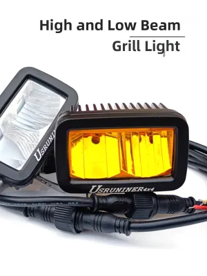 LED High Low Beam Auxiliary Fog Light 3 Inch