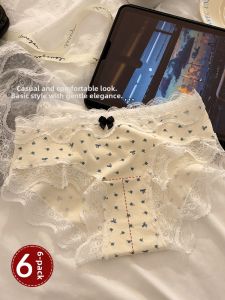 CUNXU | Breathable Comfortable Antibacterial Panties 6 Pieces