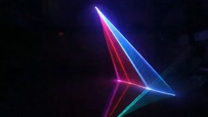 COD KIRIM CEPAT Alien Lampu Proyektor Laser RGB Disco Single Head DMX512 500m 14W - SLP-RGB500 / Lampu proyektor panggung disco sensor musilk / lampu laser Tembak rgb