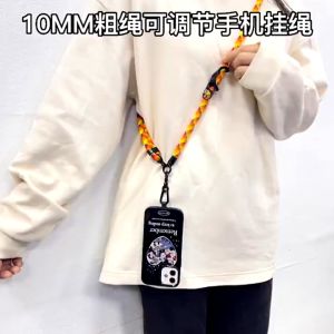 📢【SG READY STOCKS】Phone Case Lanyard/ Neck Crossbody Strap for All Smartphones Mini Patch Clip/ Tether Tab hanger for Lanyard