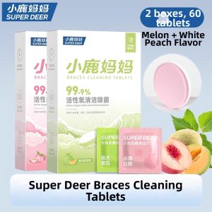 XIAOLUMAMA | Dental Appliance Cleaning Effervescent Tablets
