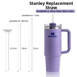 FAGEEN | Durable Tritan Replacement Straw long