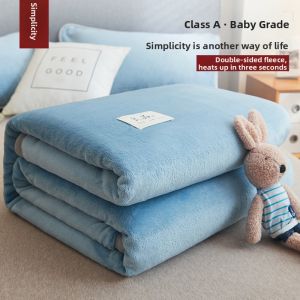New Winter Thick Milk Coral Fleece Blanket