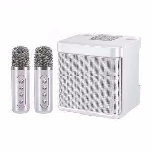 Wireless Karaoke Portable Bluetooth Speaker With Microphone Machine Sound Box Music Column Blootooth Audio Coluna Caixa De Som