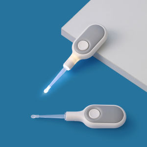 Earwax Removal Tool with Light Bend Tweezer