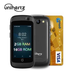 Unihertz Jelly pro Super Mini Smartphone 2GB RAM 16GB ROM 2.45 Android 7.0 8.0MP Quad Core Small Card Pocket Mobile Phone