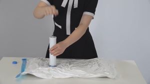 Reusable Travel Storage Resealable Vacuum Bags Vacuum Storage Bag Compressed Bag Clothes