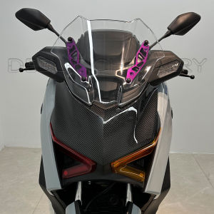 For Yamaha XMAX 300 250 V3 2025 2026 modified windshield decorative strip CNC aluminum alloy windshield decorative bracket accessories