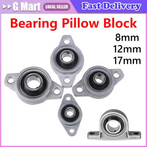 1pc Zinc Alloy Diameter 8mm To 17mm Bore Ball Bearing Pillow Block Mounted Support Kfl08 Kfl000 Kfl001 Kp08 Kp000 Kp001 Kp002