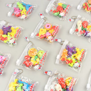 Mini Eraser Cute Cartoon Eraser Bag Kids School Supplies Wholesale Learning Stationery Primary School Gift