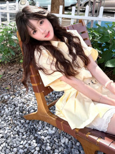 QINWEIYU | Sweet A-Line Pleated Dress Set