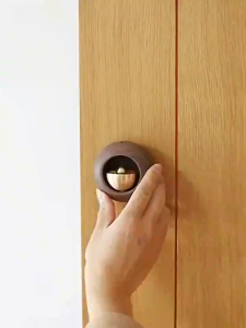 🔶Japanese Wooden Wireless Doorbell Wind Chime Door Hanging Bells Wall Hanging Decorations Solid Wood Door Bellz