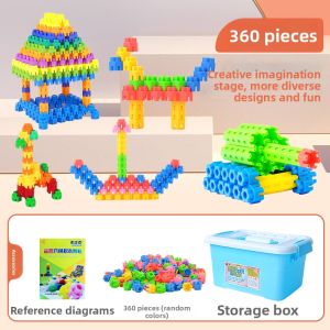 BEISHU | Large Hexagonal Building Blocks Educational Toy