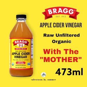 BRAGG | CUKA APEL - 473ml | Organic Apple Cider Vinegar