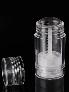 Ống Đựng Lăn Khử Mùi Thủ Công Hình Tròn 15/30/75g Dạng Xoay Có Thể Đổ Đầy Từ Đáy Vỏ Đựng Trống Dùng Cho Du Lịch Đựng Son Kem Lăn Khử Mùi