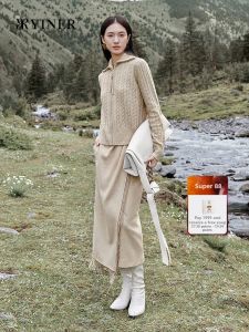 Original Wool Cashmere Blend Reversible 8 Shape Knit Sweater