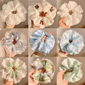 JIFANPAUL | Ballet Style Lace Hair Circle Ribbon