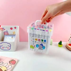 Painting Markers Manga Sketching Hook Line PensArt School Supplies Permanent 12/24/36/48 Colos