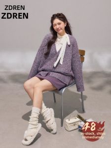 ZHANGDAREN | Bộ Đồ Nữ Ôm Dáng Kích Cỡ Lớn