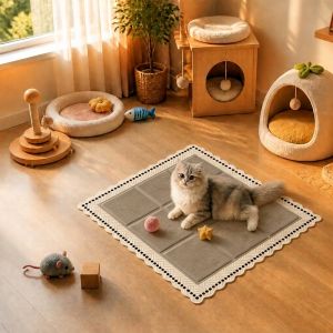 YINSHANG | Bàn Chải Giường Ngủ Làm Mát Cho Thú Cưng