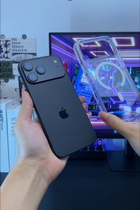 Nillkin Silicone mềm mại cao cấp Magsafe Trường Hợp Đối Với iPhone 17 Pro Max Ốp điện thoại Trong Suốt TPU + PC Silicone Rõ Ràng vỏ lưng chống sốc